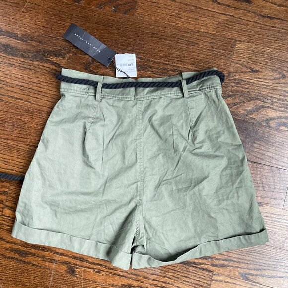 KNOW . ONE . CARES  PAPER BAG SHORTS SIZE SMALL FROM NORDSTROM-BNWT - Picture 4 of 8